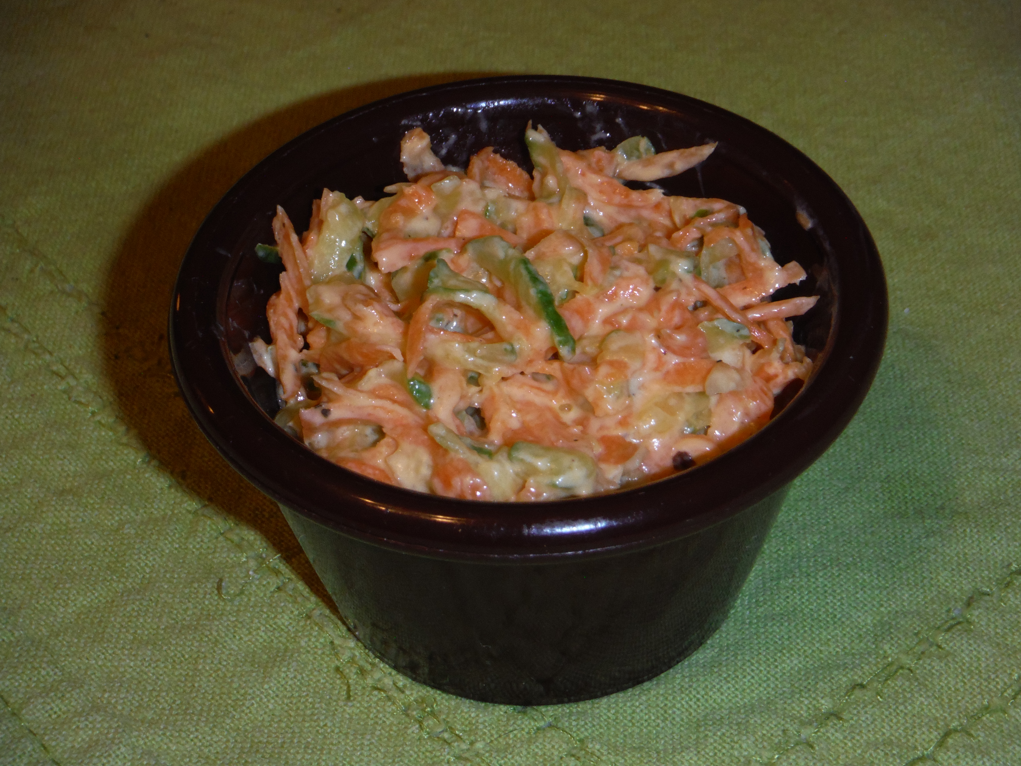 Quick Recipe: Carrot Cucumber Slaw